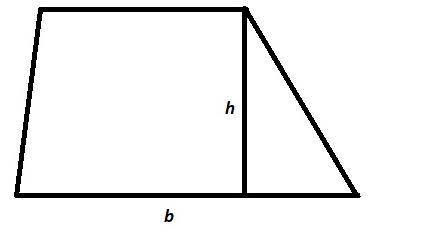 Площадь трапеции, изображённой на рисунке, равна 624, основание b=7, высота h=24. Найди вт