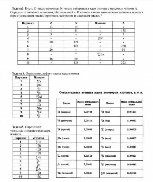 3 вариант желательно выполнить и расписать на листке бумаги