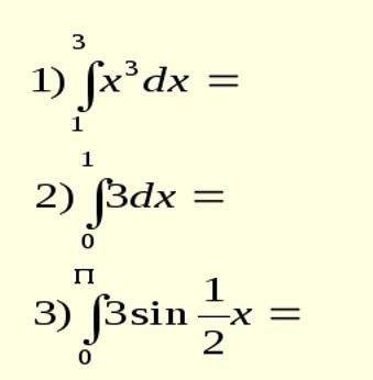 Вычислить определенный интеграл. С пояснением.