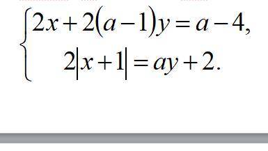 с решением. Очень нужно. Найдите все а, при которых система имеет только одно р