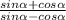 \frac{sin\alpha +cos\alpha }{sin\alpha-cos\alpha }