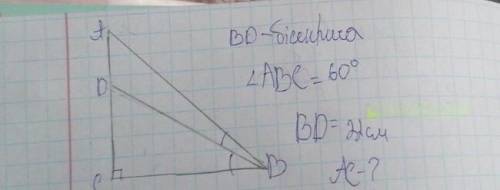 Нужно найти AC и все расписать (Кто не понял там в BD=22 а то там не очень понятно)