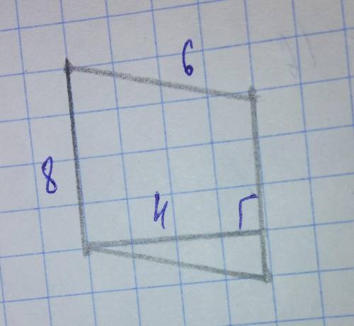 Найди площадь параллелограмма изображённого на рисунке​