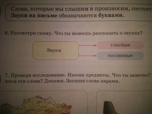 рассмотри схему и вспомни на какие 2 группы можно поделить звуки? сколько гласные звуков в алфавите,