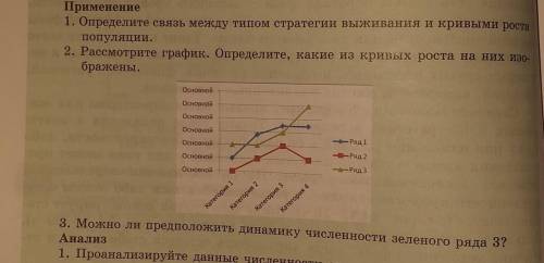 биология 9 класс нужно выполнить задания .Применение, 1 2 3 задание ,​