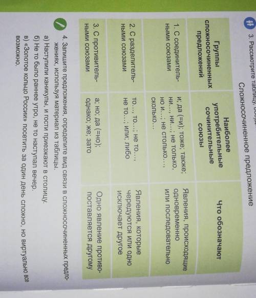 Запишите предложения Определите вид связи в словосочетаниях предложениях используя материалы таблицы