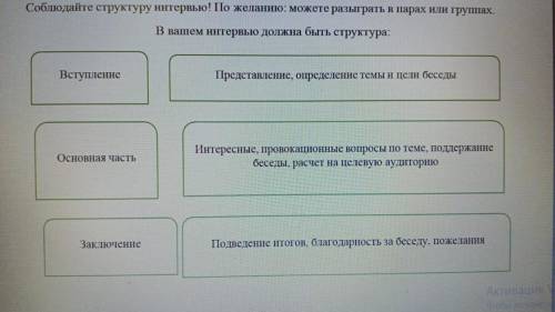 Интервью на тему «семейные обязанности»