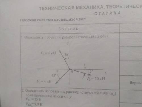 Механика! Техническая механика. Теоретическая механика. Статика. Плоская система сходящихся сил.