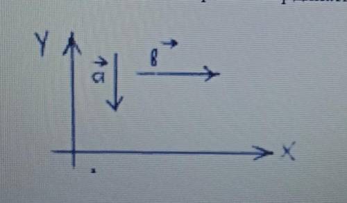 Даны два вектора а и в. Найдите сумму этих векторов. найдите проекции полученного вектора на координ