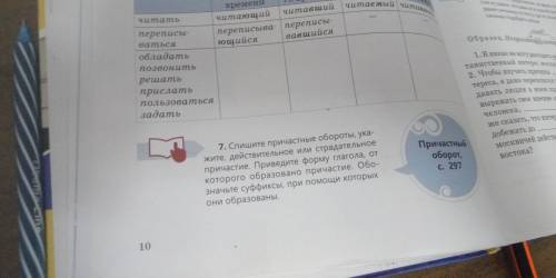 Там надо задание но я так думаю шестое задание связано с седьмым заданием