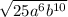 \sqrt{25 {a}^{6} {b}^{10} }