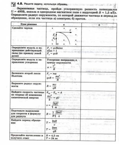 Заряженная частица, пройдя ускоряющую разность потенциалов U=400В, попала в однородное магнитное пол