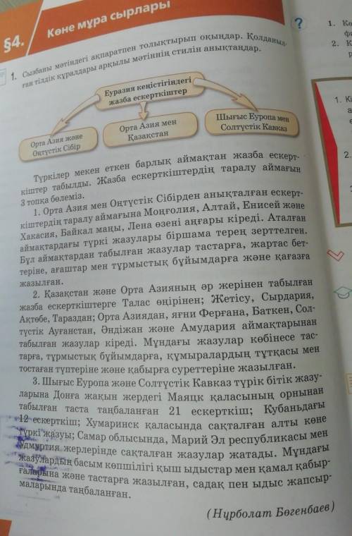 оқылым мәтіндегі ақпараттың баяндау желісіне сақтап, жинақы мәтін жазыңдар. Сөз саны - 60-70. Бас әр