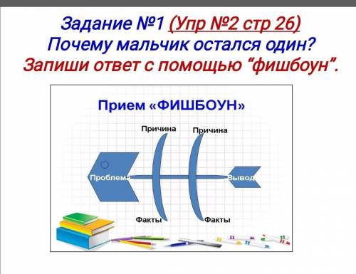 Почему мальчик остался один? ​