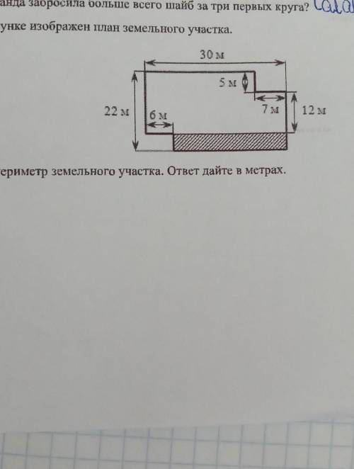 на рисунке изображен план земельного участка найдите периметр земельного участка ответ дайте в метра