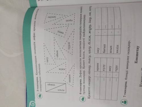 Казак тили нең кометтесиндерши отинемин 5 тапсырма