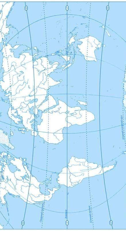 О ПОМАГИТЕНанести на контурную карту мира и подписать океаны, материки и крупнейшие острова, а также