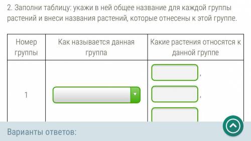 Рассмотри изображения шести представителей мира растений и выполни задания:...