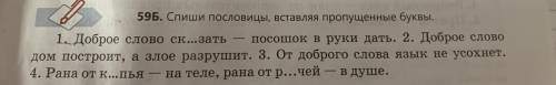 Составь по образцу и запиши словесный портрет существительного В РУКИ из 1-го предложения упр.59 Б