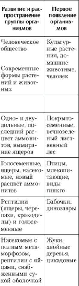 Задание №1 Заполнить таблицу «Этапы происхождения планеты Земля»| Название эры | Краткое описание эр