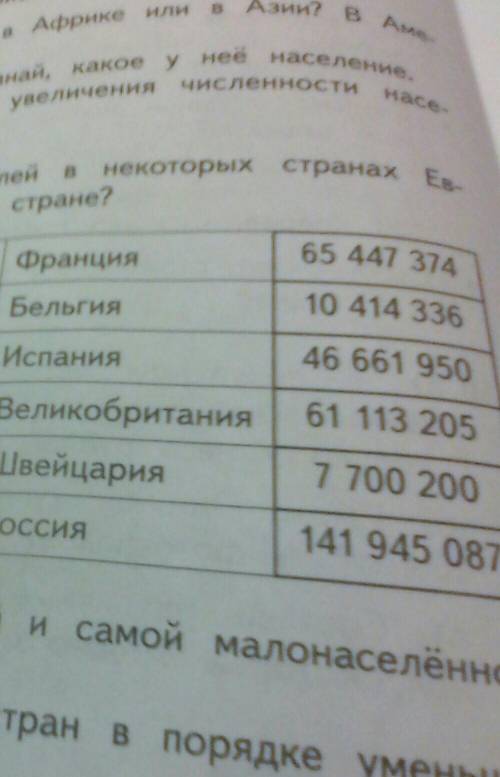 Например, Германия: 81 757 тыс.6) В каких странах число жителей отличается от 60 милли-онов менее, ч