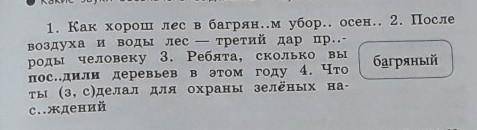 найдите подлежащее сказуемое и расставьте знаки завершения ​