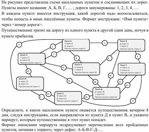 Задача-граф по информатике приложить не только ответ, но и решение.