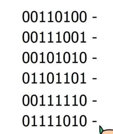 ДАЮ 30 ИЛИ Дееоротируй текст , используя кодироаочную таблицу ASCII​