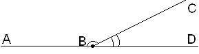 Определи ∢CBD, если ∢ABC=134°. ∢CBD= °.