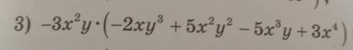 -3x^2y•(-2xy^3+5x^2y^2-5x^3y+3x^4​