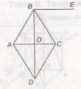 С ГЕОМЕТРИЕЙ Через вершину B ромба ABCD проведена прямая BE параллельная стороне AC найдите периметр