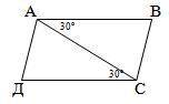 2. Является ли четырехугольник АВСД, изображенный на рисунке, параллелограммом? ответ обоснуйте