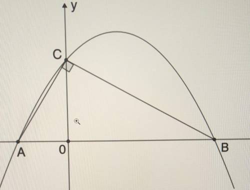 На координатной плоскости изображена парабола — график квадратного трёхчлена у = аx^2+bx+c.Известны