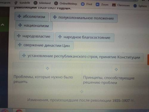 Заполни таблицуПолитическое развитие Китая до и после революции 1925-1927 годов.