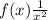 f(x)\frac{1}{x^{2} }