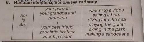 1. Is your little brother making a sandcastle?2.3.4.5.6.7.​