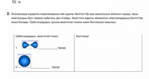 электрондар оздеринин энергияларына сай белгили бир ара кашыктыкта айналып журеди муны электрондык б