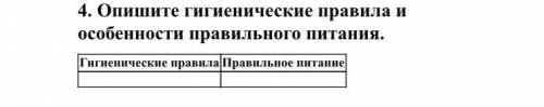 4. Опишите гигиенические правила и особенности правильного питания. Гигиенические правила Правильное