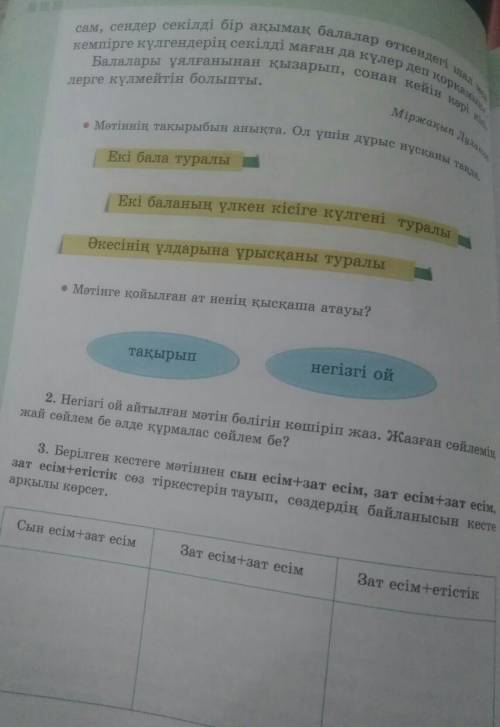 Бір кісінің екі баласы болыпты. Бір күні көршілері оған: «Сенің балаларың бір кемпірді мазақ қылды,