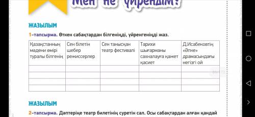 10 класс нәтиже сабақ ответы либо самим, либо с учебника... 1 и 5 можно не писать. Только 2, 3, 4 ст