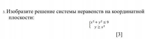 Изобразиье решение системы неравенств на координатной плоскости