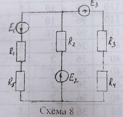 Дано: Е1-220 Е2-110 Е3-96 R1-10 R2-5 R3-15 R4-4 R5-9 Решение 2 методами: Методом узловых и контурных