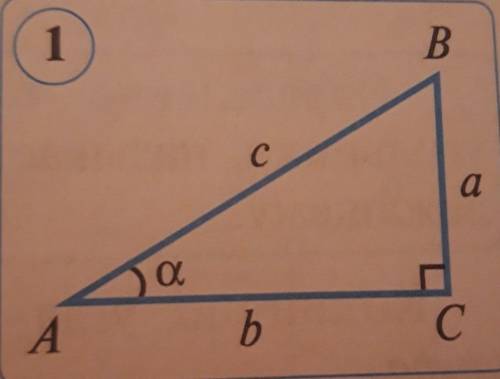 В треугольнике ABC угол C= 90°, AB= 6 см, BC= 5 см, AC= √11 см. Найдите значения синуса, косинуса, т