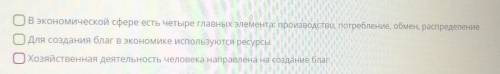 Отметьте верные утверждения В экономической сфере жизни БЫСТРРЕЕЕ​