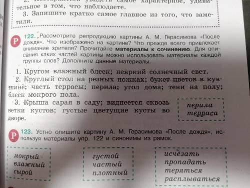 написать сочинение. Своими словами именно сочинение а не описание картины . Заранее