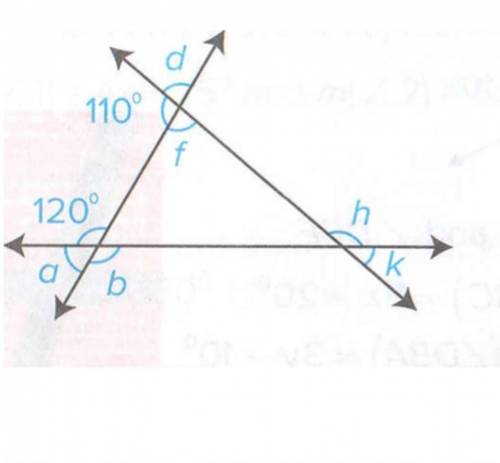 Find the values of the variables in each figure. ​