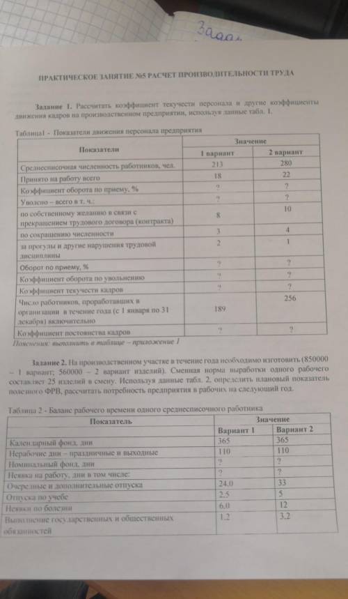 хоть с каким нибудь заданием по экономике организации... ​ Второй вариант