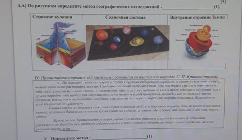 По рисунок определите метод географических исследований ​