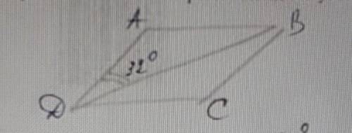 На четырехуголник АВСД-ромб. Найдите угол А​