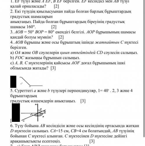 1 нуска ТЖБ геометрия помгите пажж. друзьяяя до 11:00 надо решить